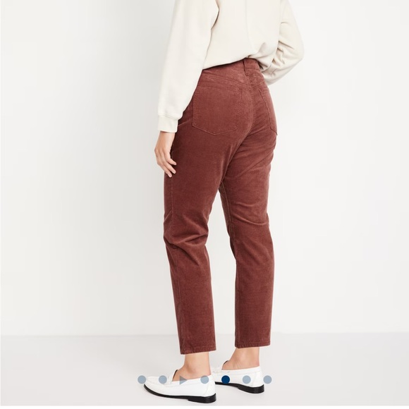{Old Navy} High-Waisted OG Straight Corduroy Ankle Pants, BRAND NEW - Picture 2 of 8